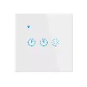Interrupteurs connecté 3 gang wifi/Zigbee compatible Google home, Alexa Tuya/Smart Life sans neutre 
