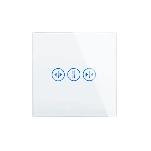 Interrupteur Volet Roulant Connecté, Ouverture Réglable, Commutateur Stores Rideau WiFi/Zigbee, Compatible avec Alexa Google Home pour Commande Vocale